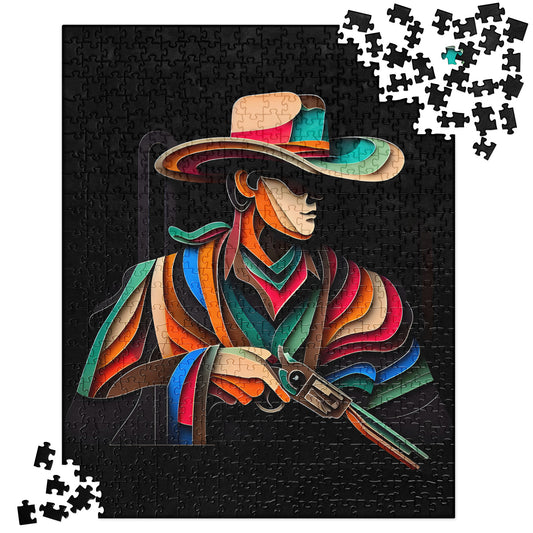 3D Cowboy and Cowgirl - Jigsaw Puzzle #2