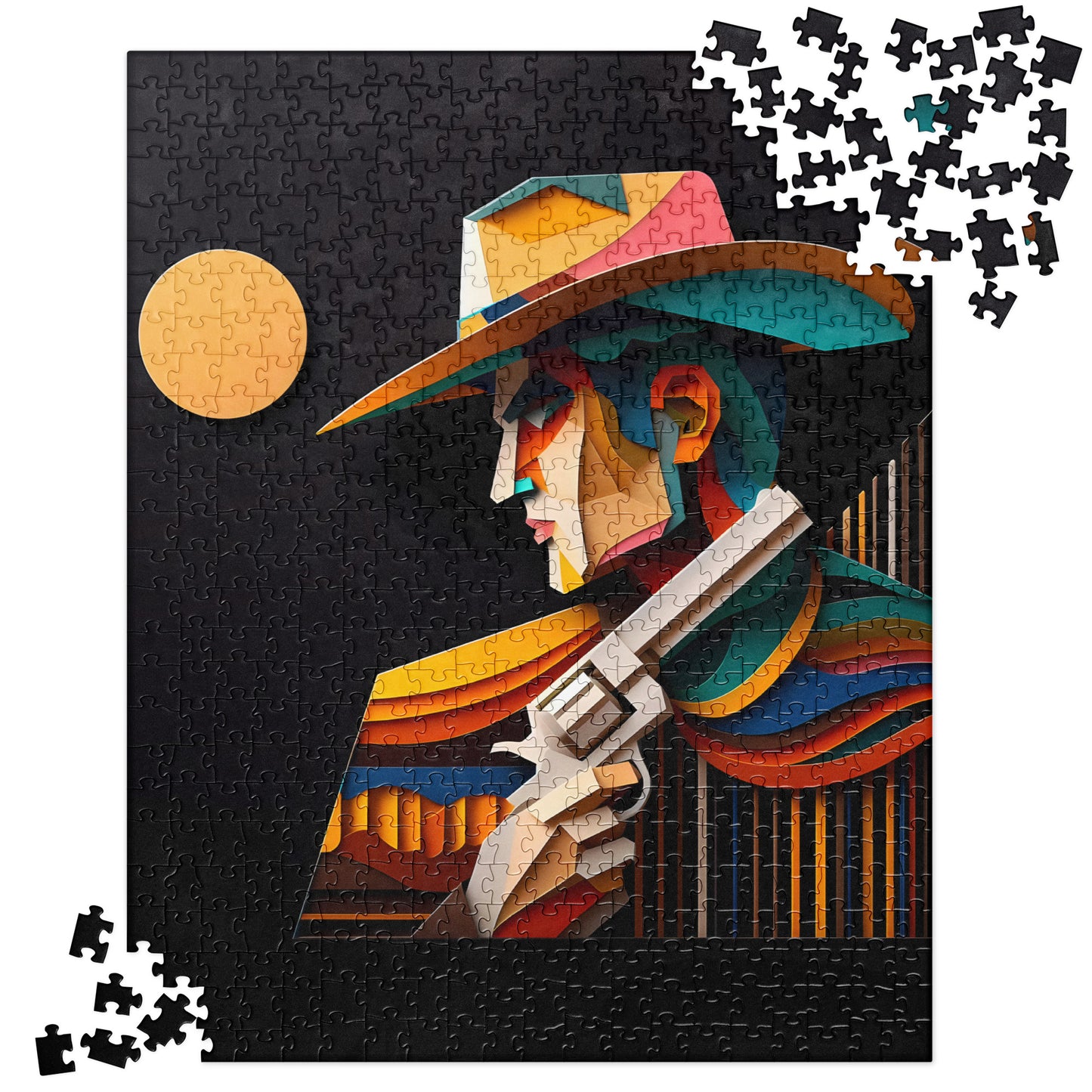 3D Cowboy and Cowgirl - Jigsaw Puzzle #8