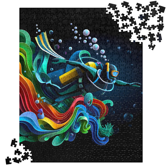 3D Ocean Diver - Jigsaw Puzzle #5