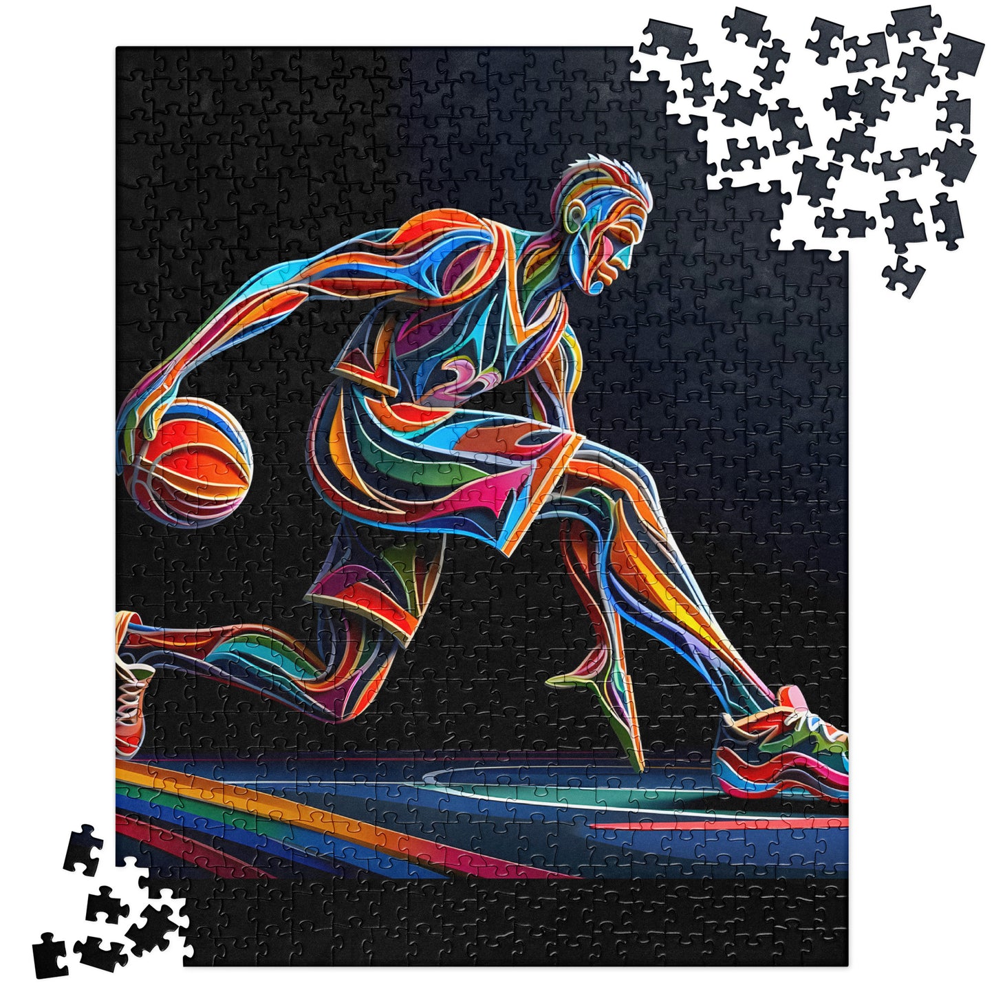 3D Basketball Player - Jigsaw Puzzle #3