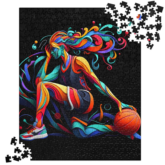 3D Basketball Player - Jigsaw Puzzle #8