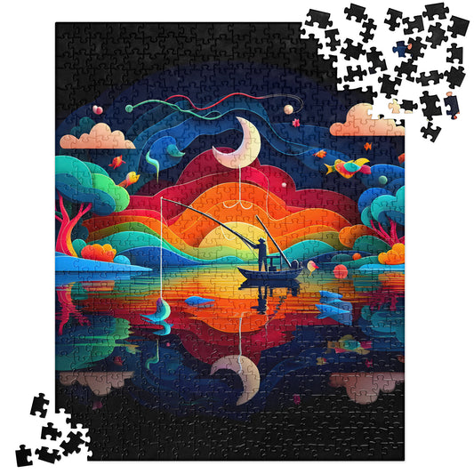 3D Outdoor Fishing - Jigsaw Puzzle #1