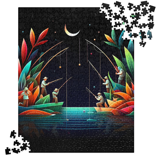 3D Outdoor Fishing - Jigsaw Puzzle #4