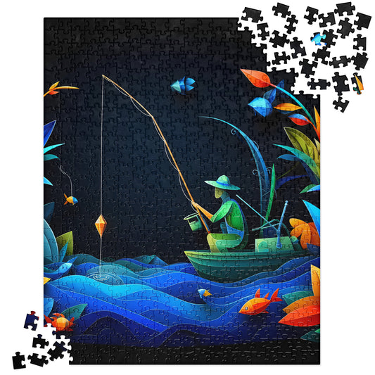 3D Outdoor Fishing - Jigsaw Puzzle #5