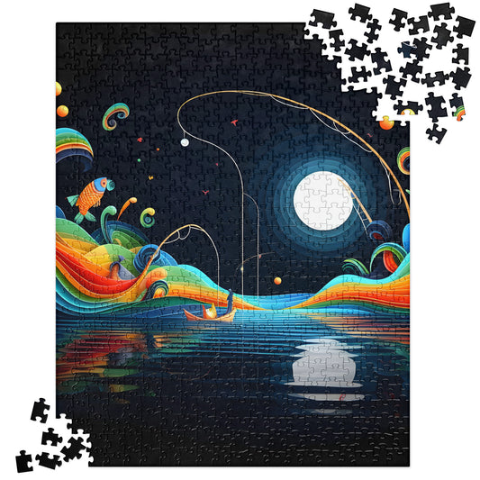 3D Outdoor Fishing - Jigsaw Puzzle #6