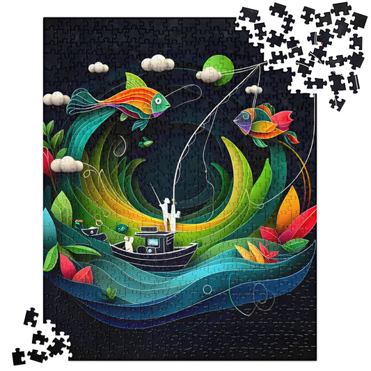 3D Outdoor Fishing - Jigsaw Puzzle #8