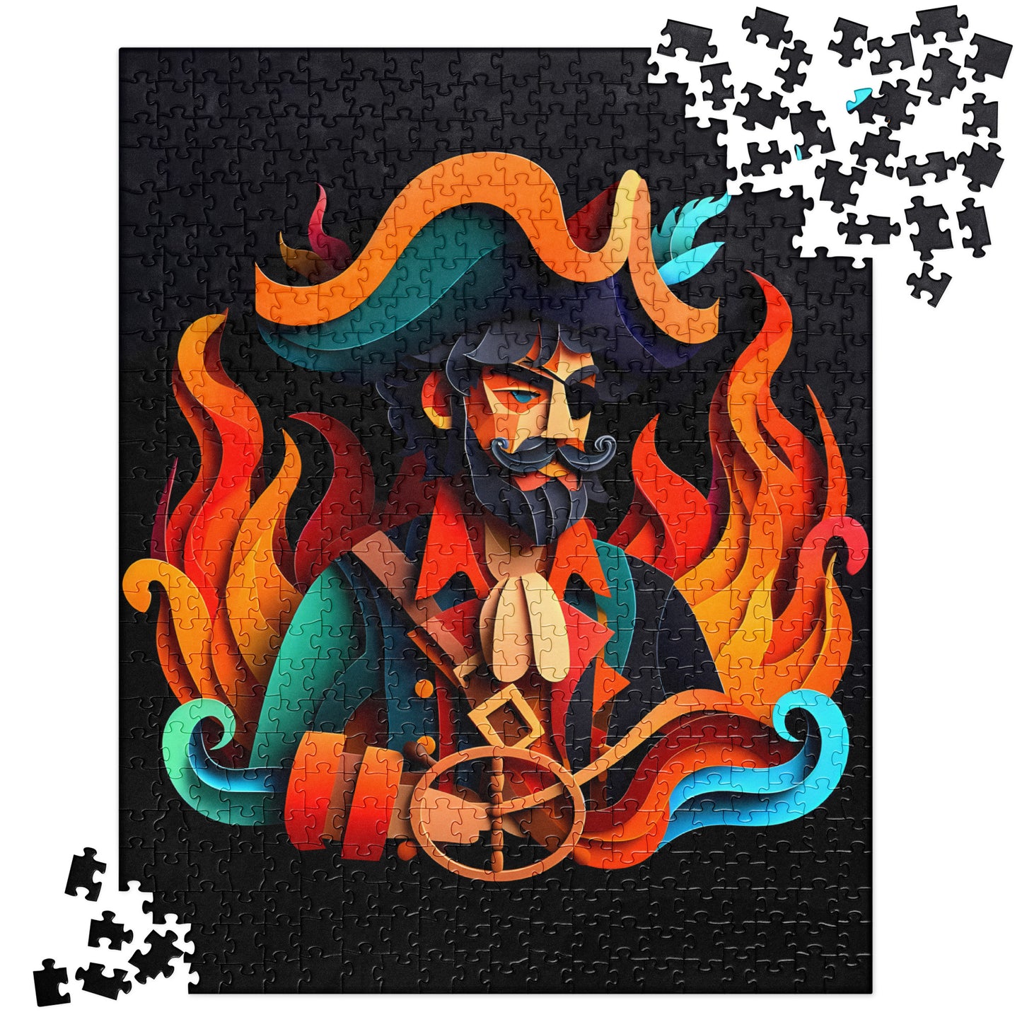 3D Sea Pirate - Jigsaw Puzzle #3