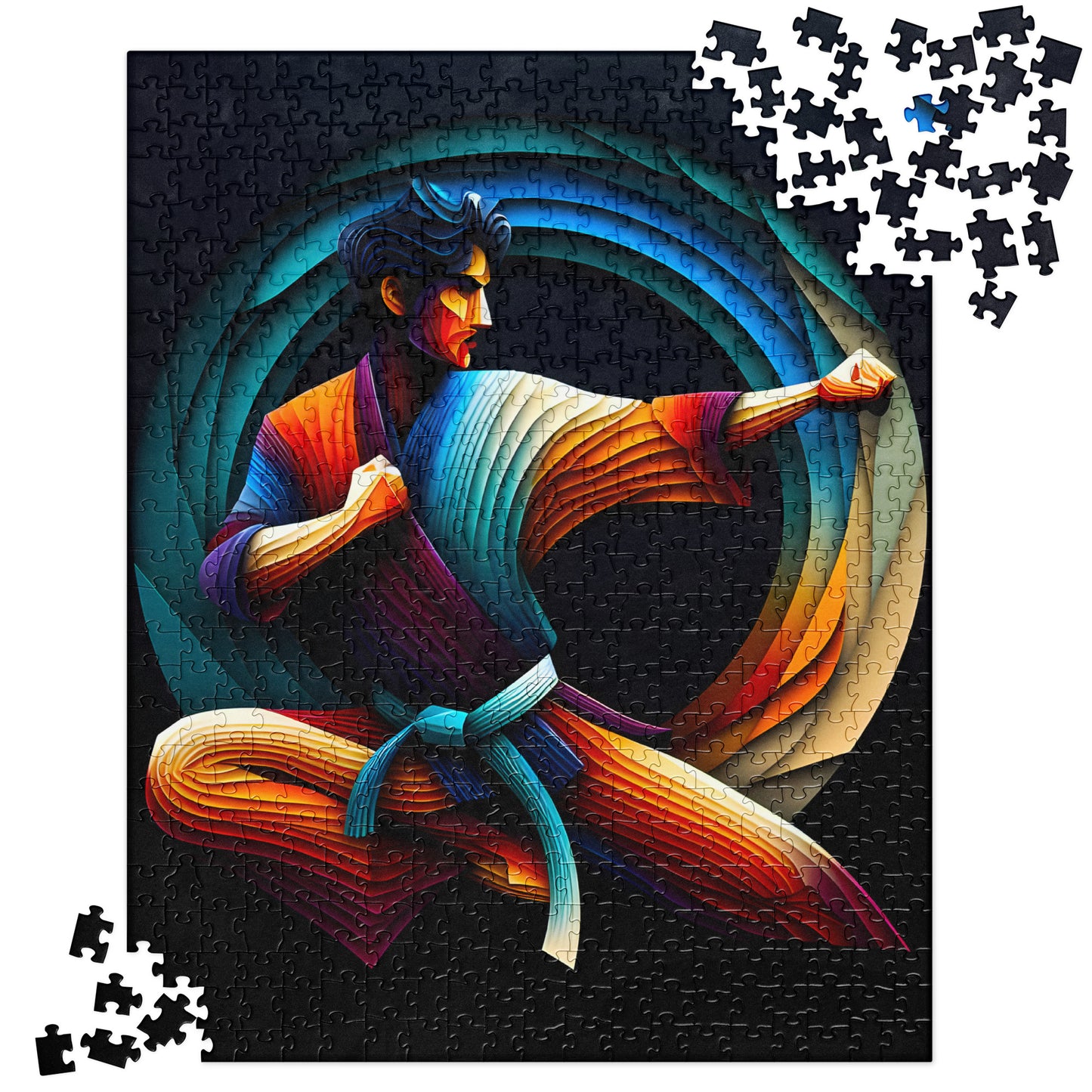 3D Karate Master - Jigsaw Puzzle #6