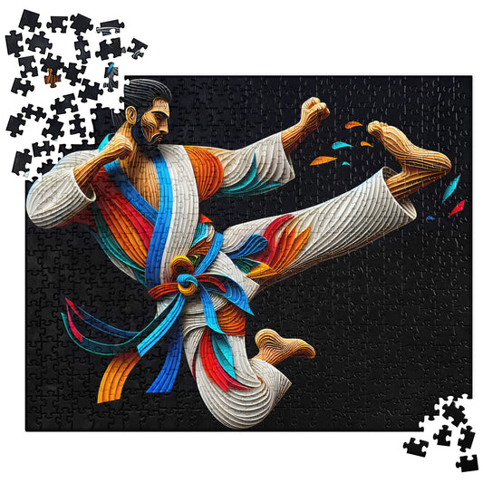 3D Karate Master - Jigsaw Puzzle #8