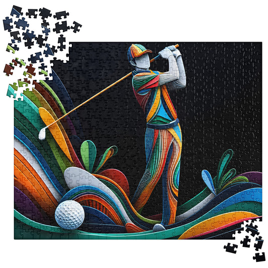 3D Golf Player - Jigsaw Puzzle #2