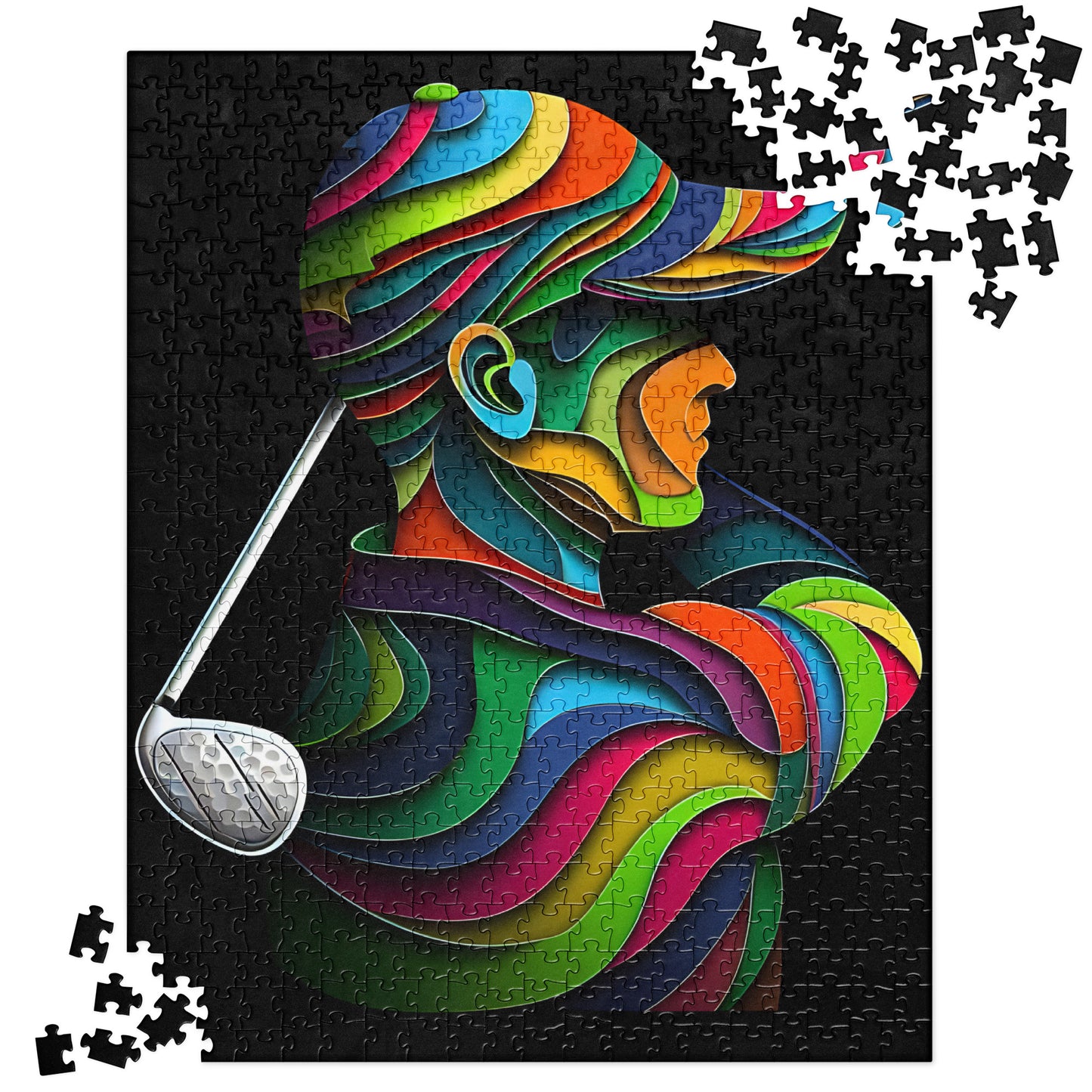 3D Golf Player - Jigsaw Puzzle #5