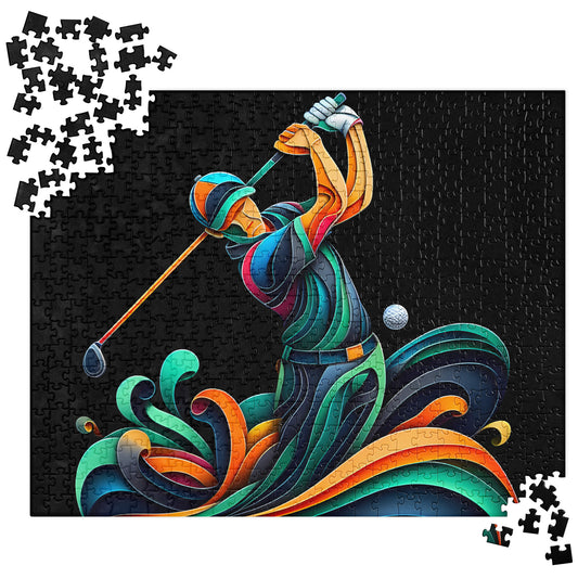 3D Golf Player - Jigsaw Puzzle #7