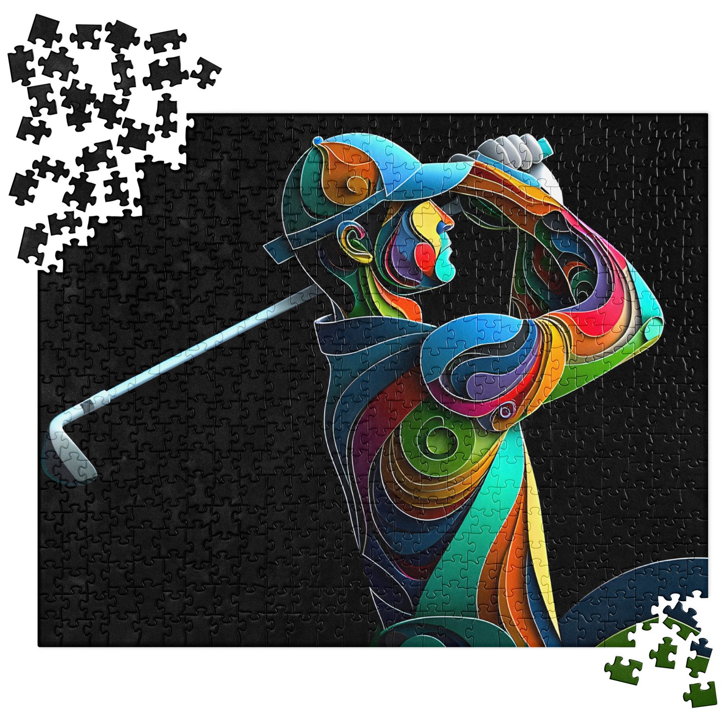 3D Golf Player - Jigsaw Puzzle #8