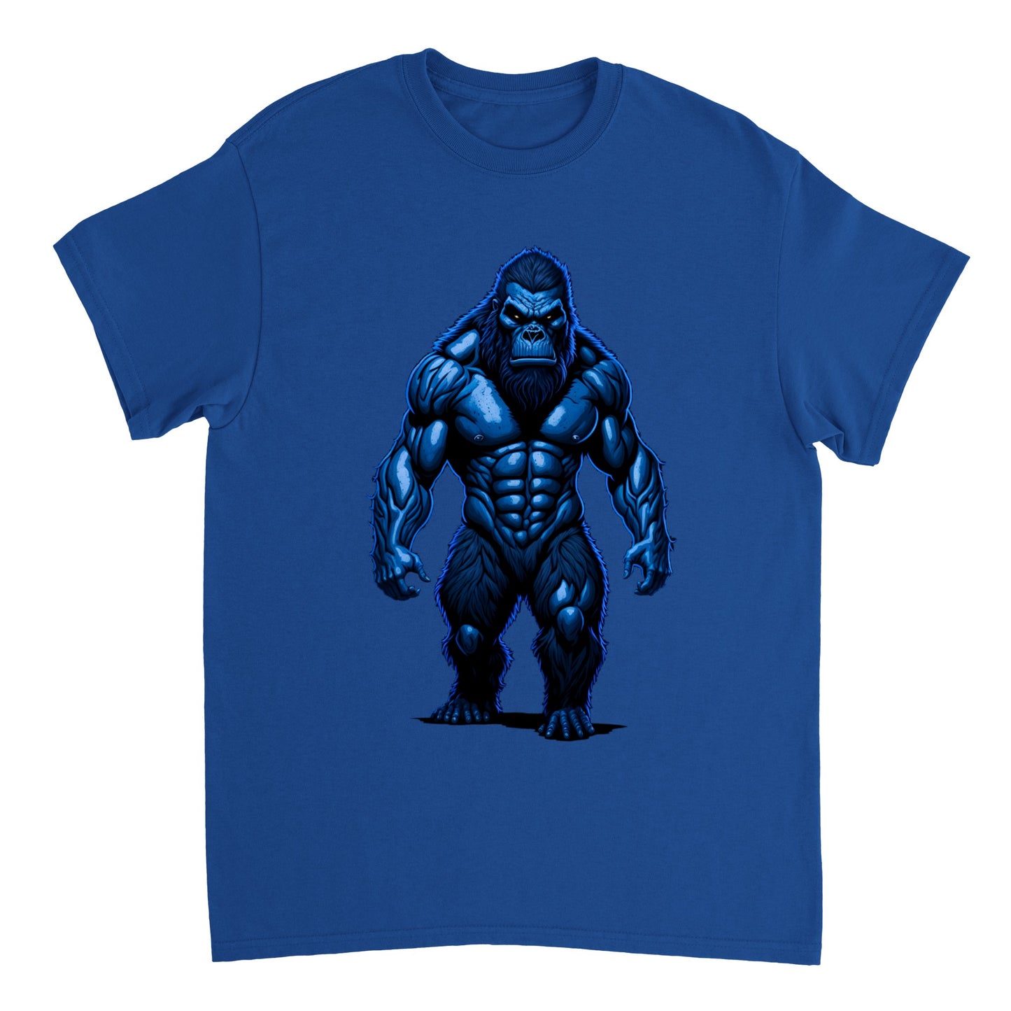 3D Bigfoot Art - Heavyweight Unisex Crewneck T-shirt 29