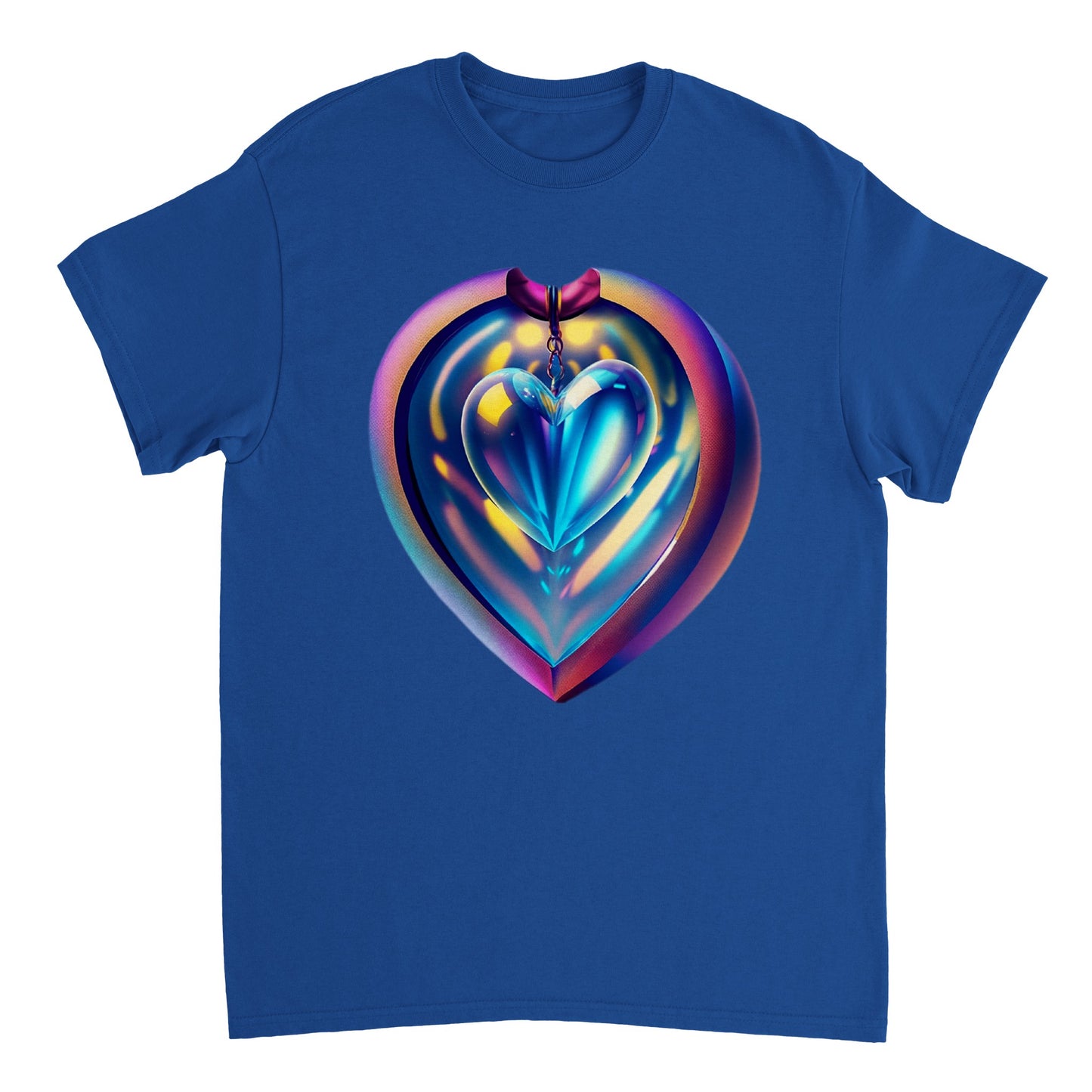 Love Heart - Heavyweight Unisex Crewneck T-shirt 59