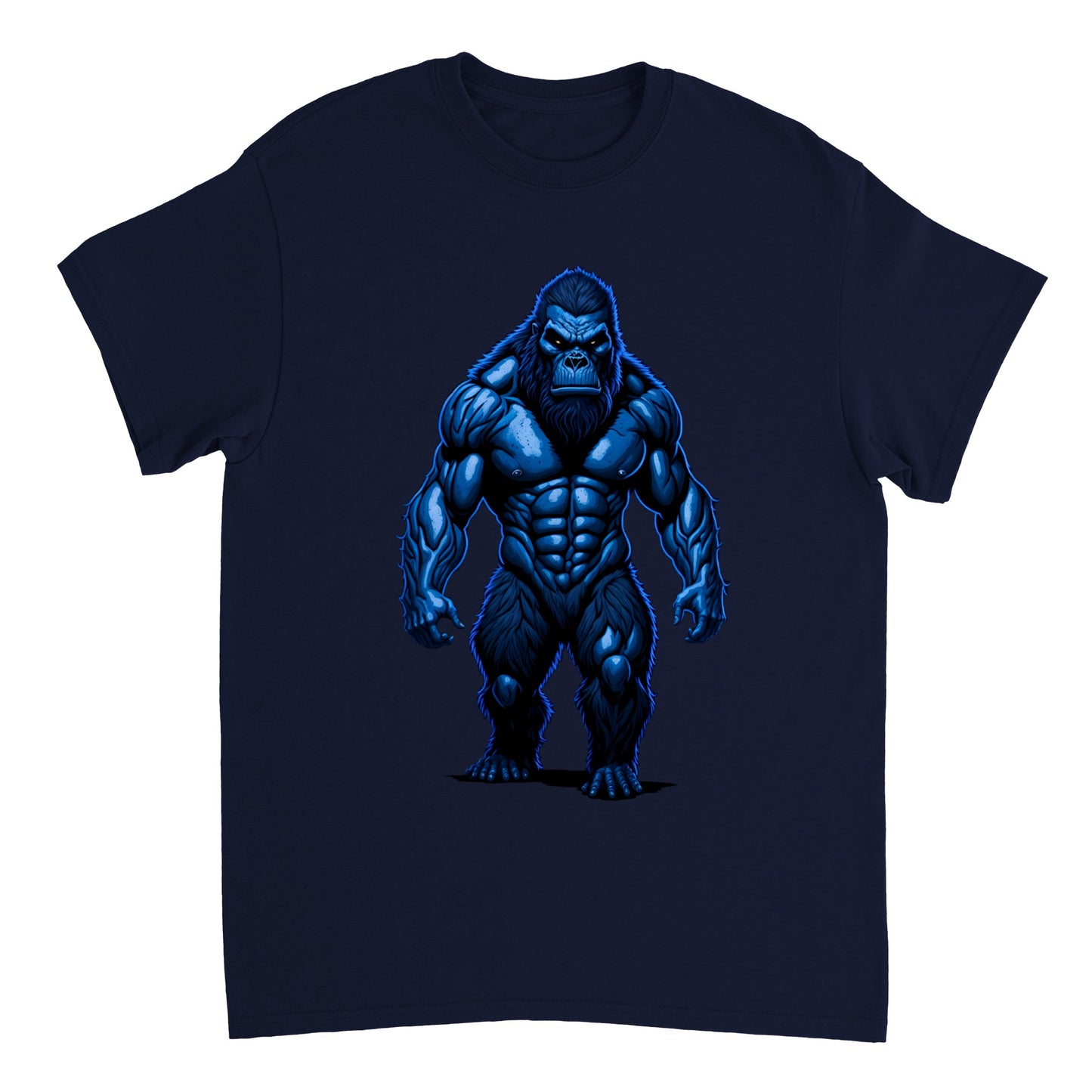 3D Bigfoot Art - Heavyweight Unisex Crewneck T-shirt 29