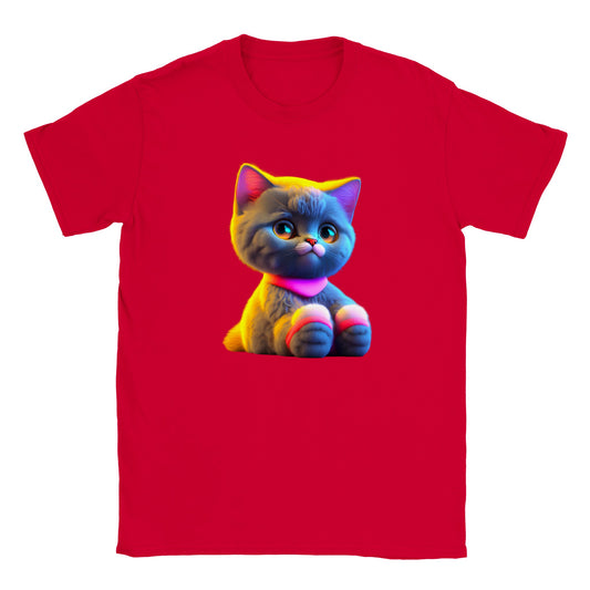 Adorable, Cool, Cute Cats and Kittens Toy - Classic Kids Crewneck T-Shirt 41