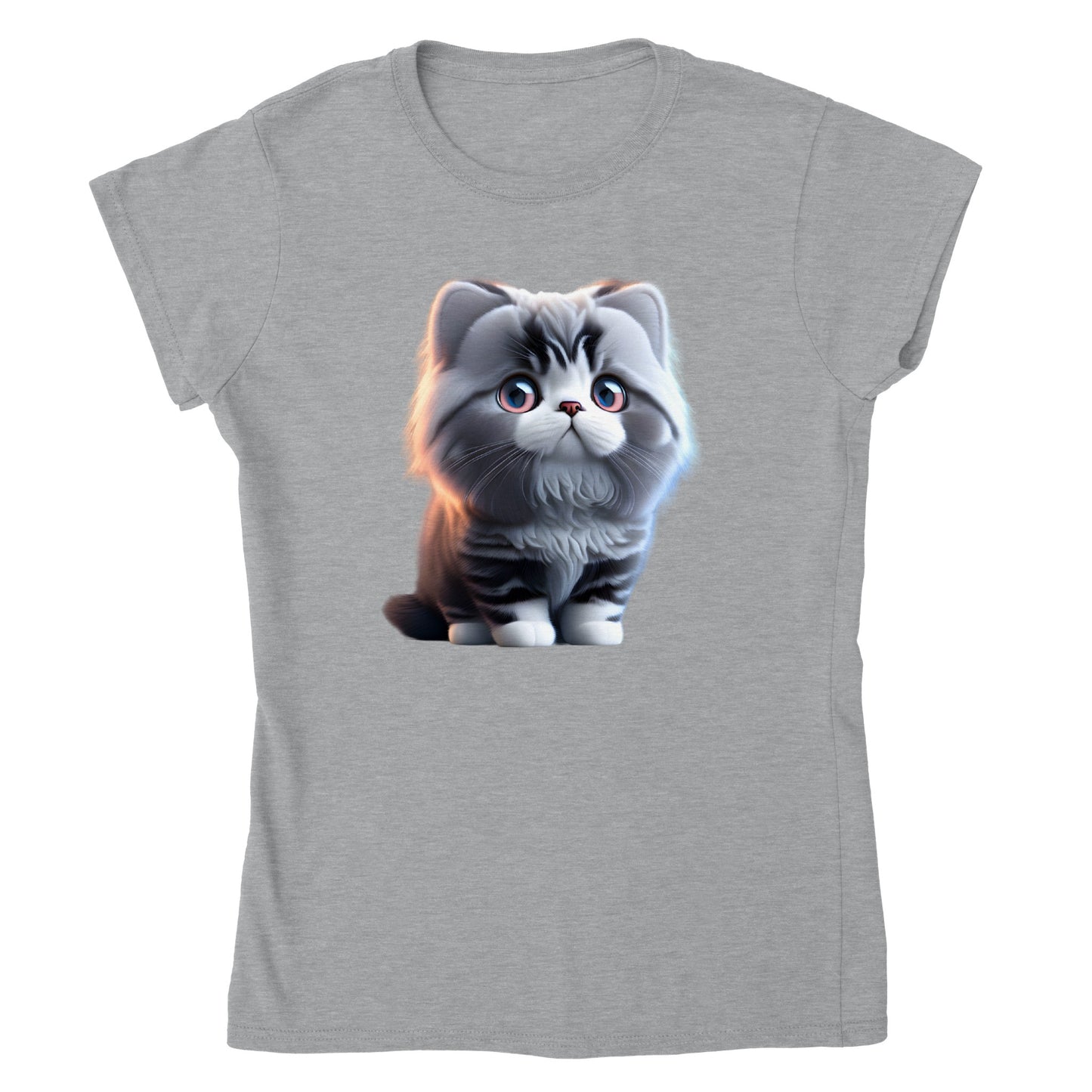 Adorable, Cool, Cute Cats and Kittens Toy - Classic Women’s Crewneck T-Shirt 15