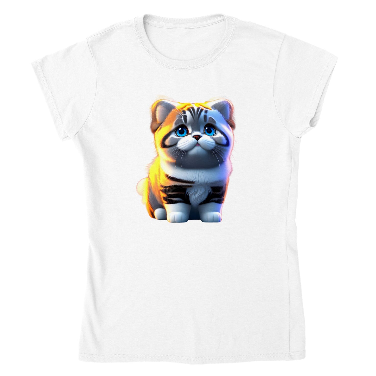 Adorable, Cool, Cute Cats and Kittens Toy - Classic Women’s Crewneck T-Shirt 44