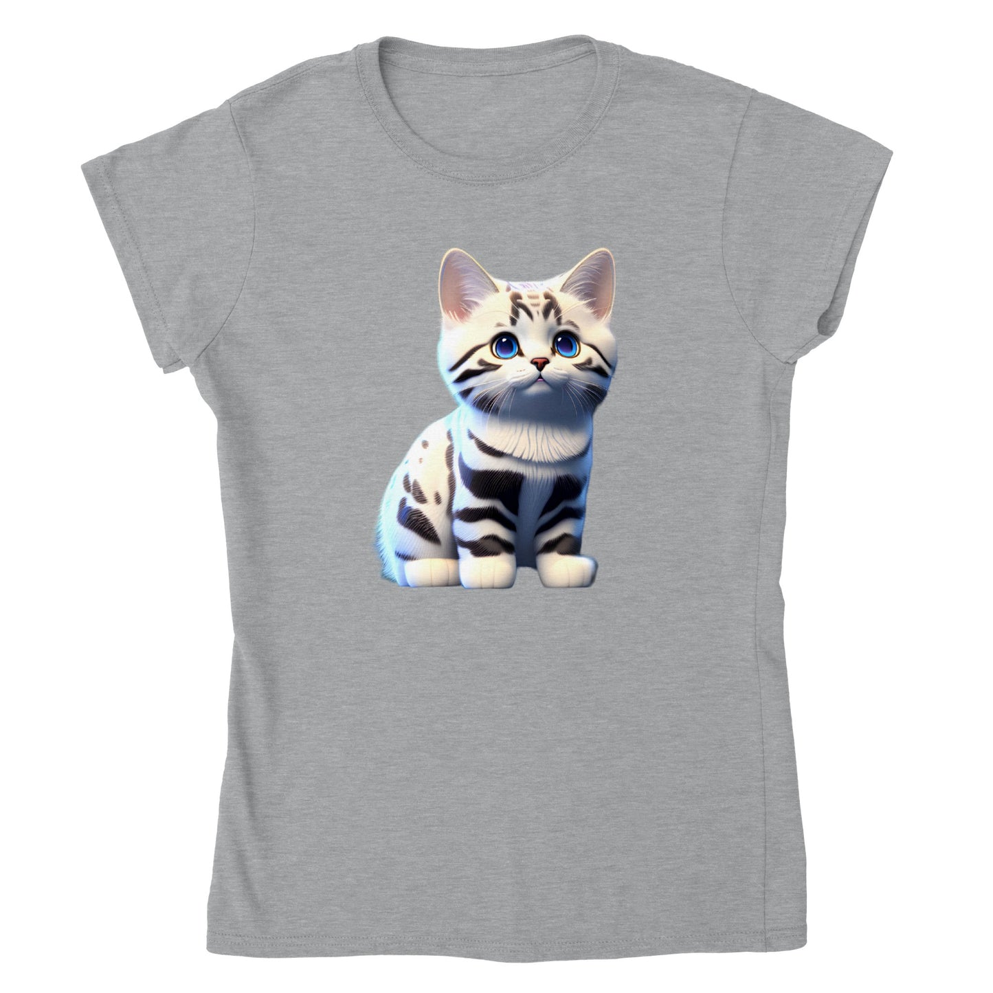Adorable, Cool, Cute Cats and Kittens Toy - Classic Women’s Crewneck T-Shirt 46