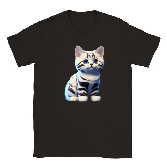 Adorable, Cool, Cute Cats and Kittens Toy - Classic Kids Crewneck T-Shirt 46
