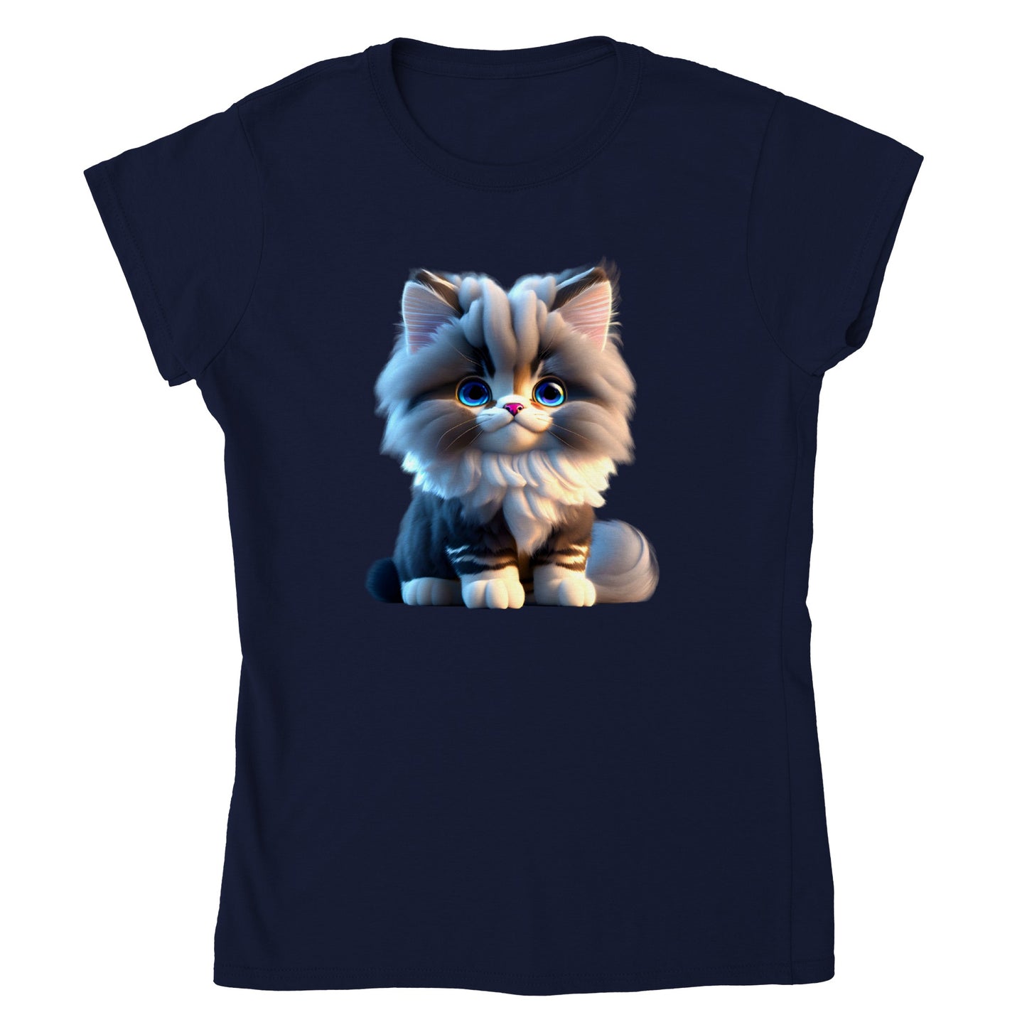 Adorable, Cool, Cute Cats and Kittens Toy - Classic Women’s Crewneck T-Shirt 4
