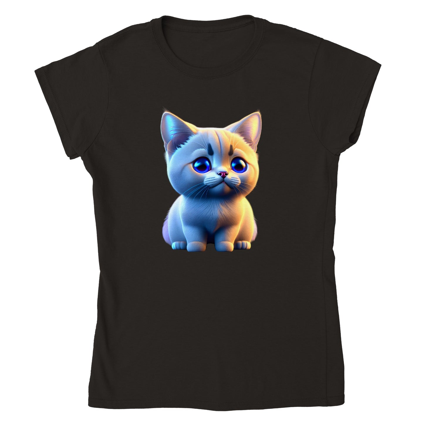 Adorable, Cool, Cute Cats and Kittens Toy - Classic Women’s Crewneck T-Shirt 19
