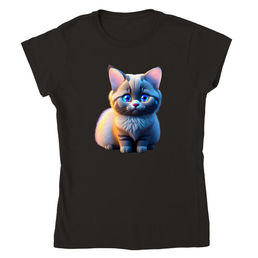 Adorable, Cool, Cute Cats and Kittens Toy - Classic Women’s Crewneck T-Shirt 18