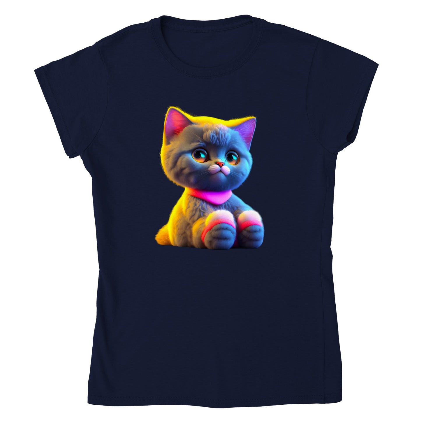 Adorable, Cool, Cute Cats and Kittens Toy - Classic Women’s Crewneck T-Shirt 39