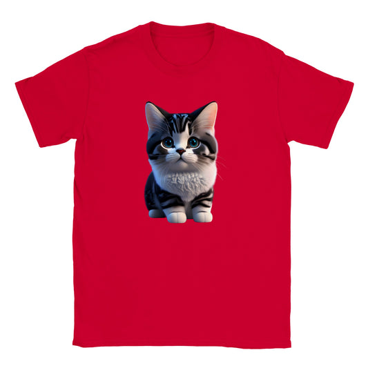 Adorable, Cool, Cute Cats and Kittens Toy - Classic Kids Crewneck T-Shirt 17