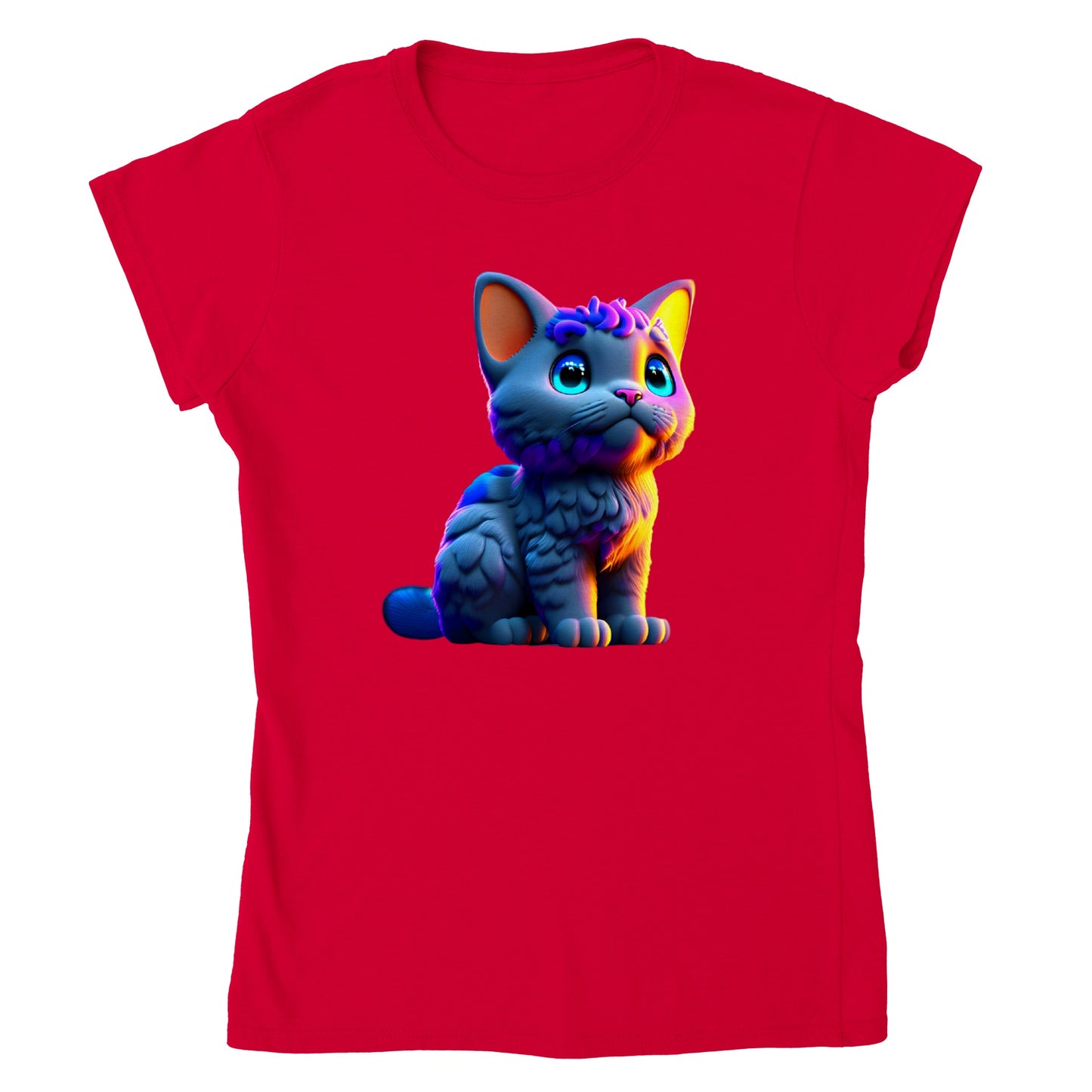 Adorable, Cool, Cute Cats and Kittens Toy - Classic Women’s Crewneck T-Shirt 21