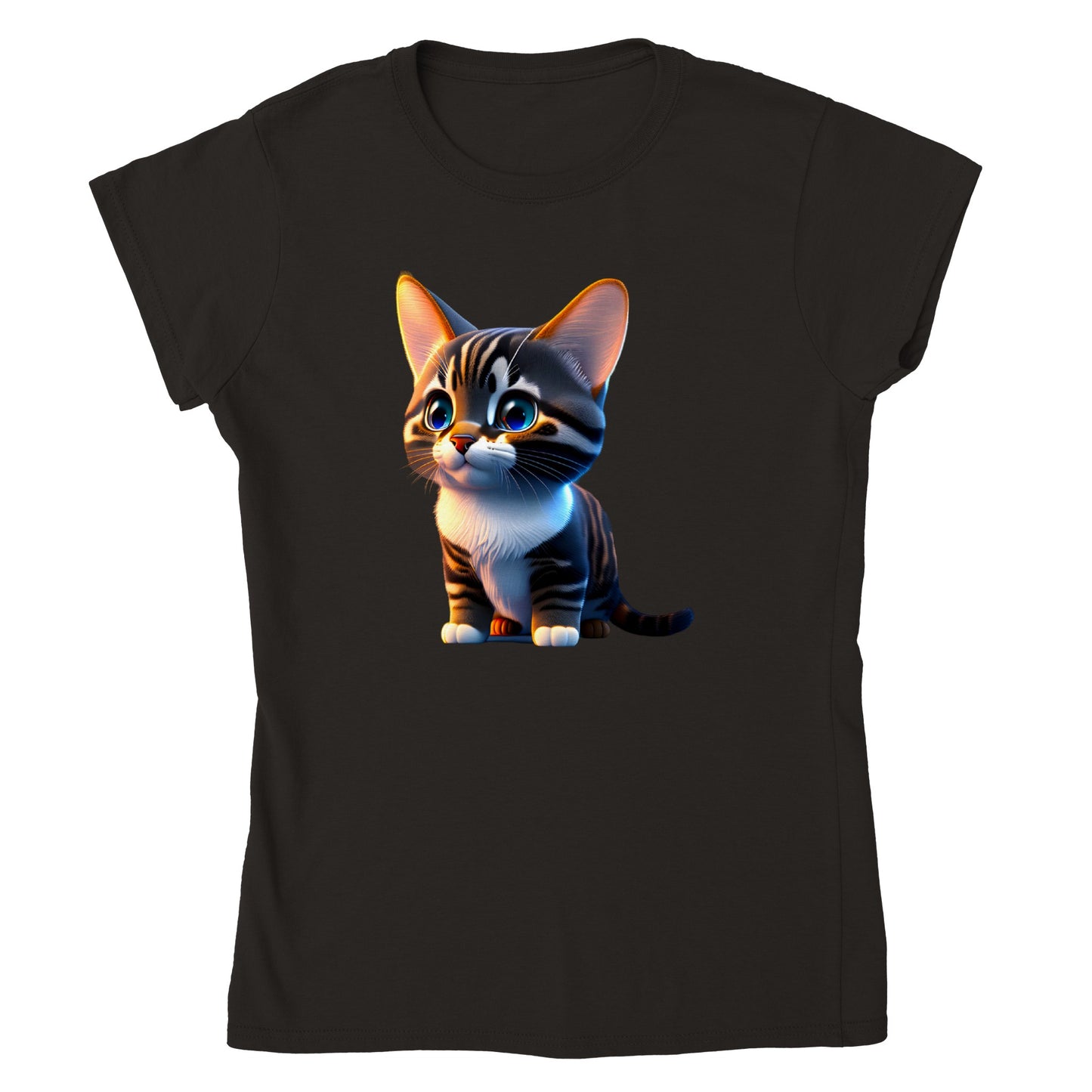 Adorable, Cool, Cute Cats and Kittens Toy - Classic Women’s Crewneck T-Shirt 35