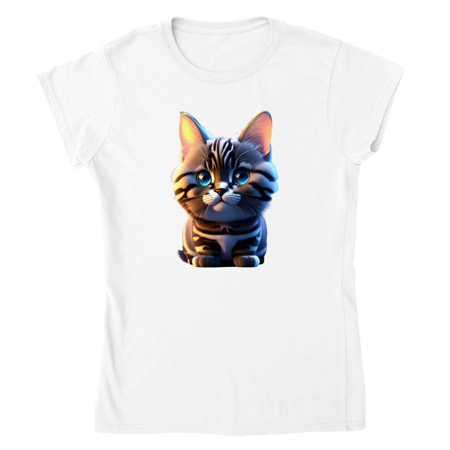 Adorable, Cool, Cute Cats and Kittens Toy - Classic Women’s Crewneck T-Shirt 14