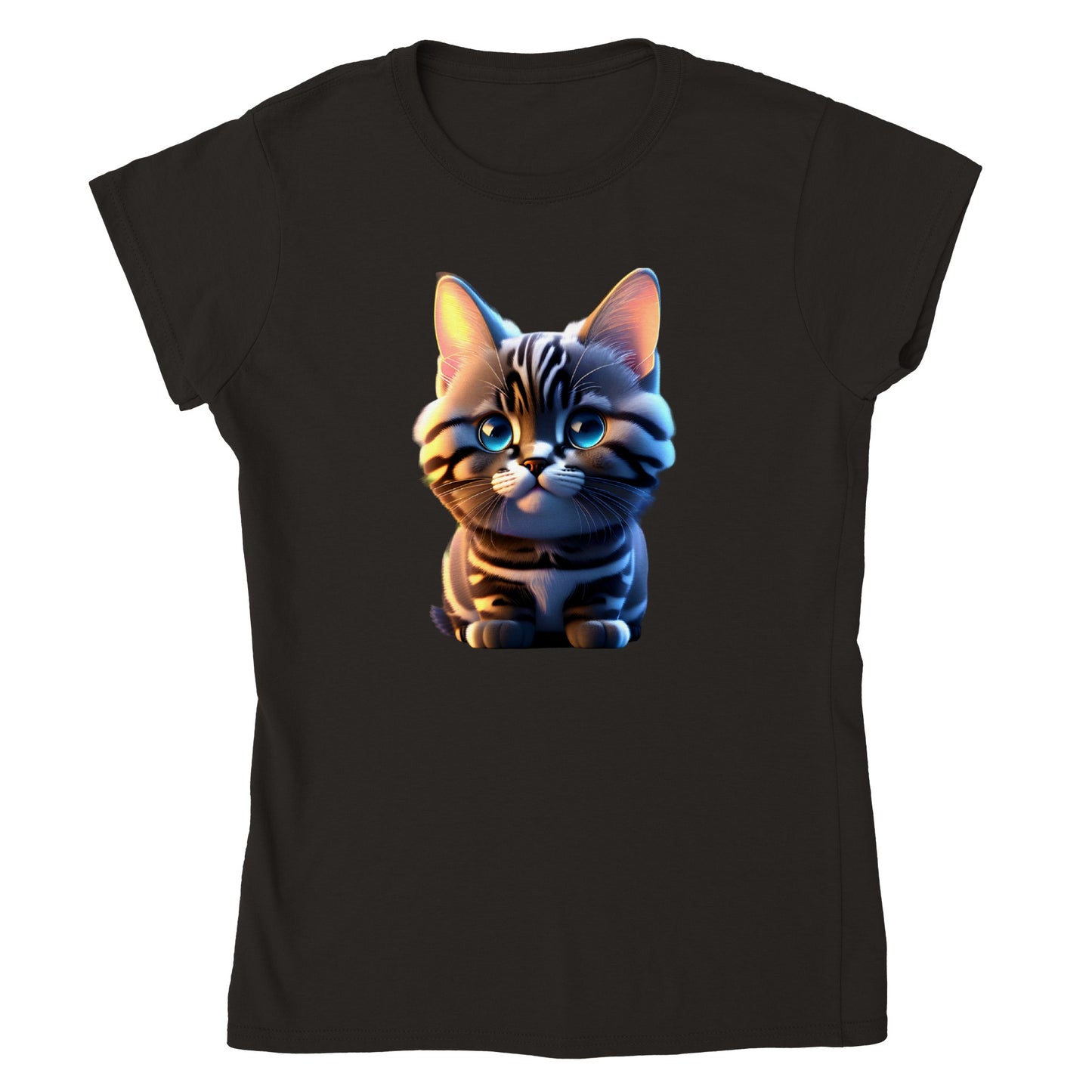 Adorable, Cool, Cute Cats and Kittens Toy - Classic Women’s Crewneck T-Shirt 14