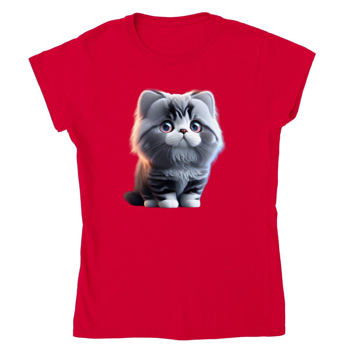 Adorable, Cool, Cute Cats and Kittens Toy - Classic Women’s Crewneck T-Shirt 15