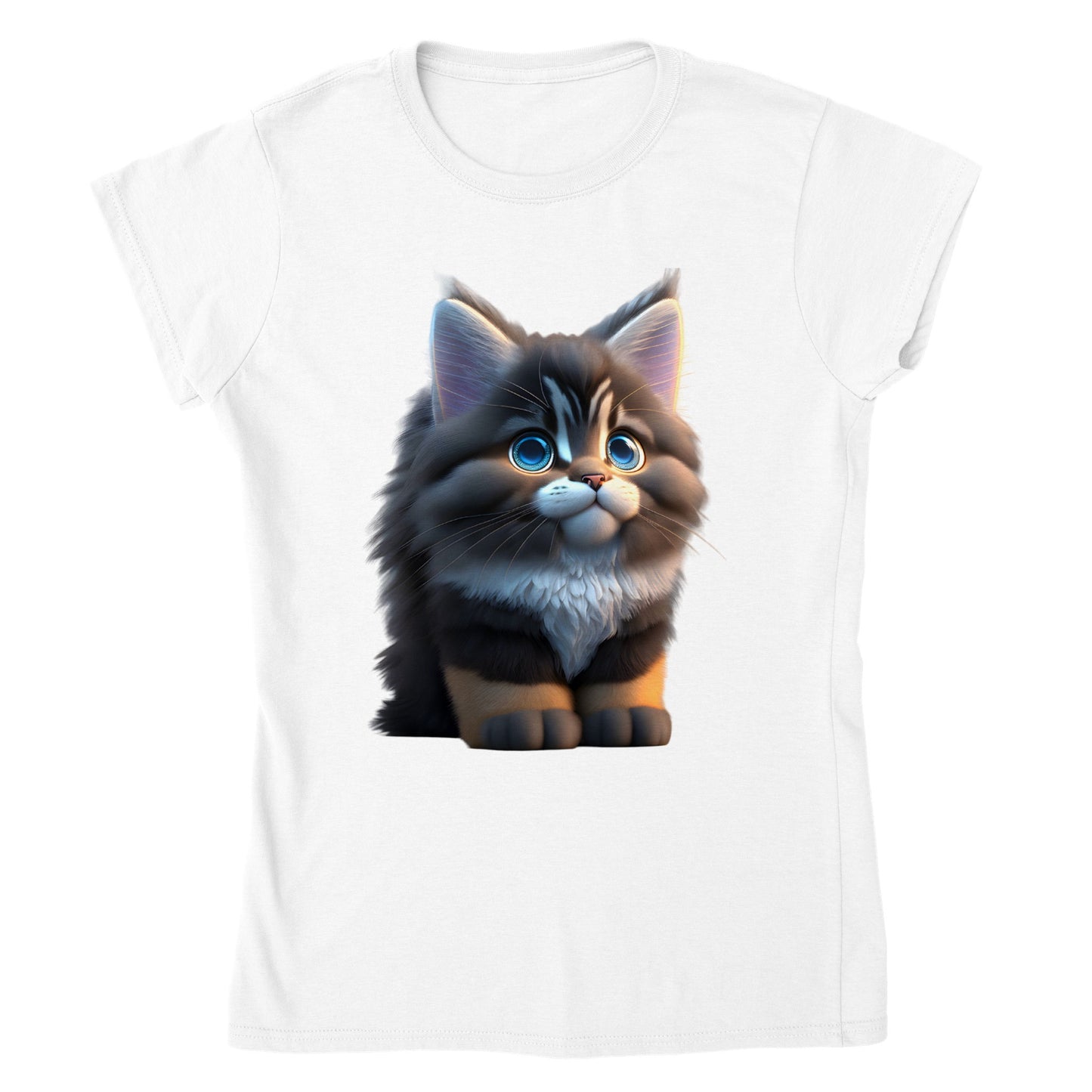Adorable, Cool, Cute Cats and Kittens Toy - Classic Women’s Crewneck T-Shirt 5