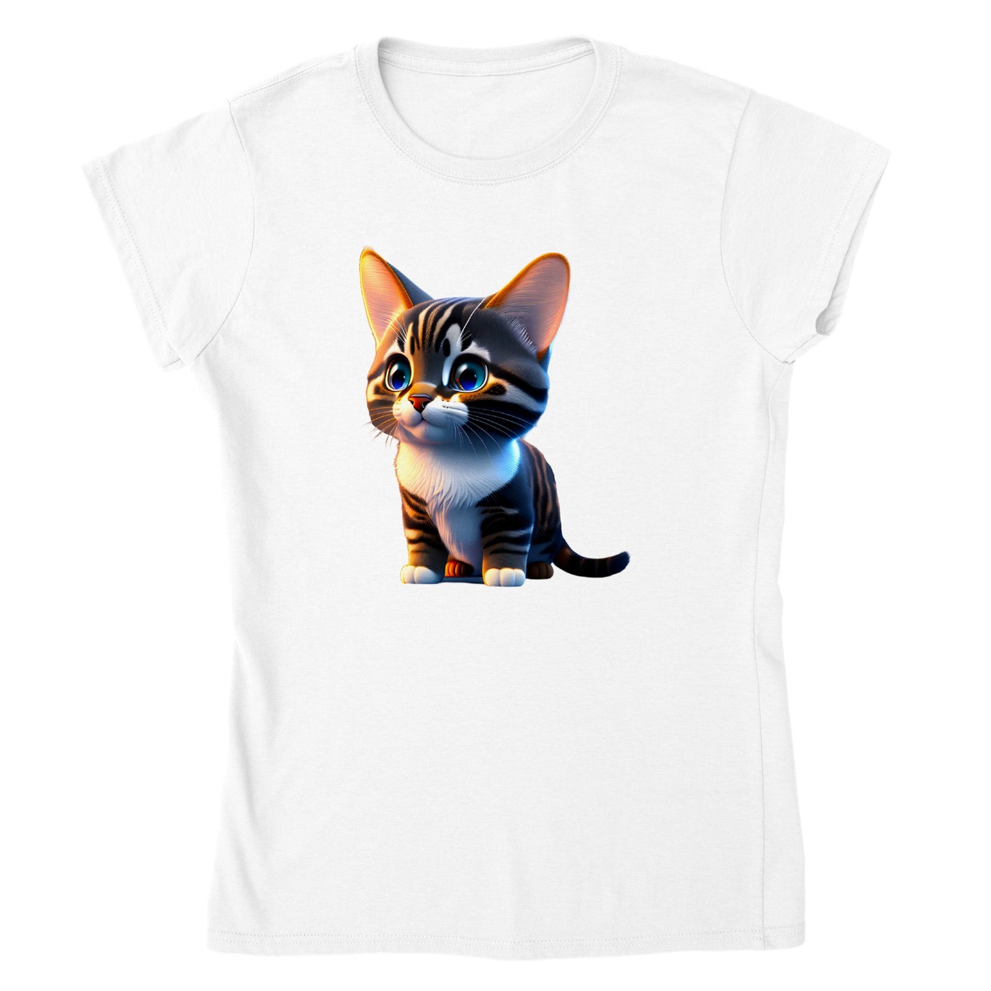 Adorable, Cool, Cute Cats and Kittens Toy - Classic Women’s Crewneck T-Shirt 35